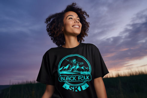 Black Folk Ski Trip (t-shirt)