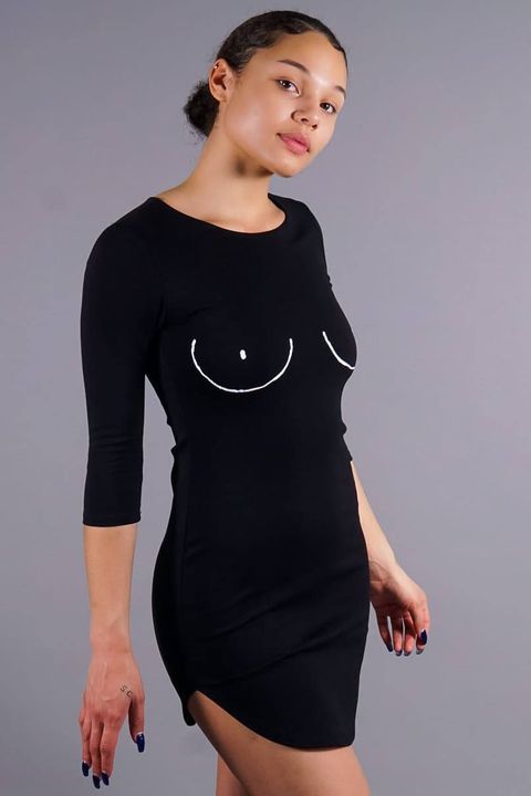 PEEK-A-BOO (mini dress)