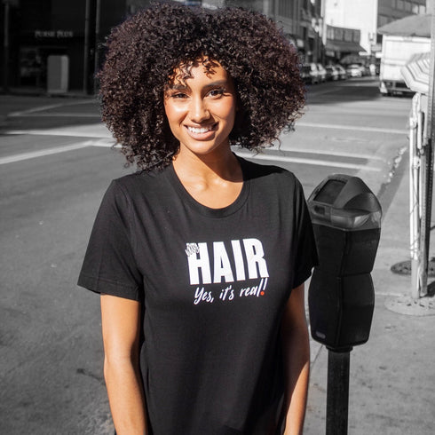 MY HAIR, YES ITS REAL (t-shirt)