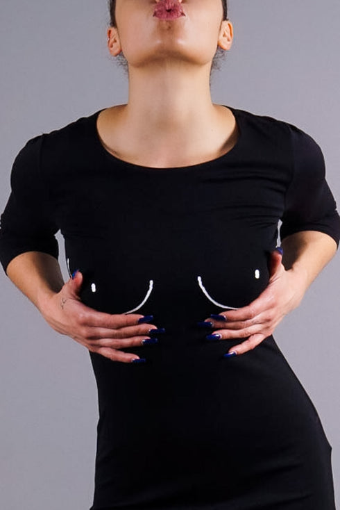 PEEK-A-BOO (mini dress)