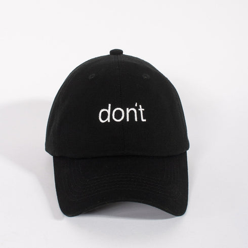 DON'T (strapback cap)