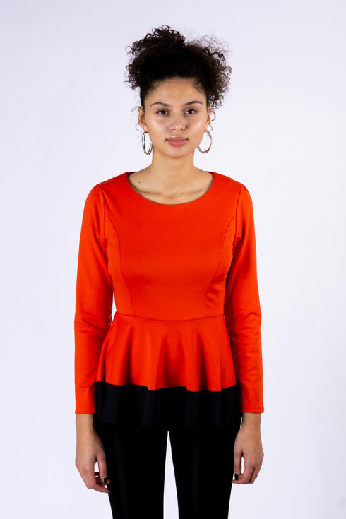 LOCAL (peplum blouse)