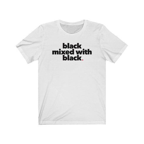 BLACK MIXED WITH BLACK (t-shirt)