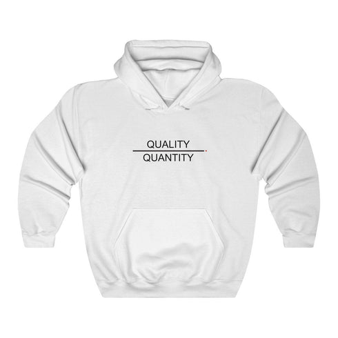 QUALITY OVER QUANTITY (hoodie)