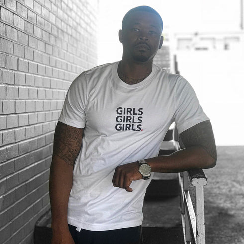 GIRLS GIRLS GIRLS (t-shirt)